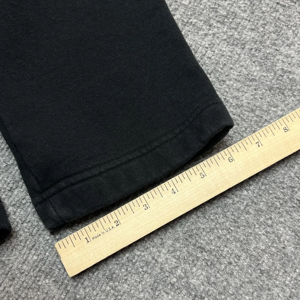Nike Sweatpants Mens Medium Black Fleece Elastic Waist Pockets Gym BV2707-00A